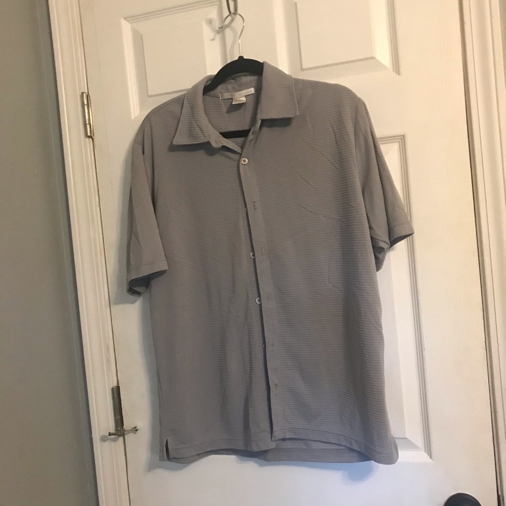 Perry Ellis but short sleeve